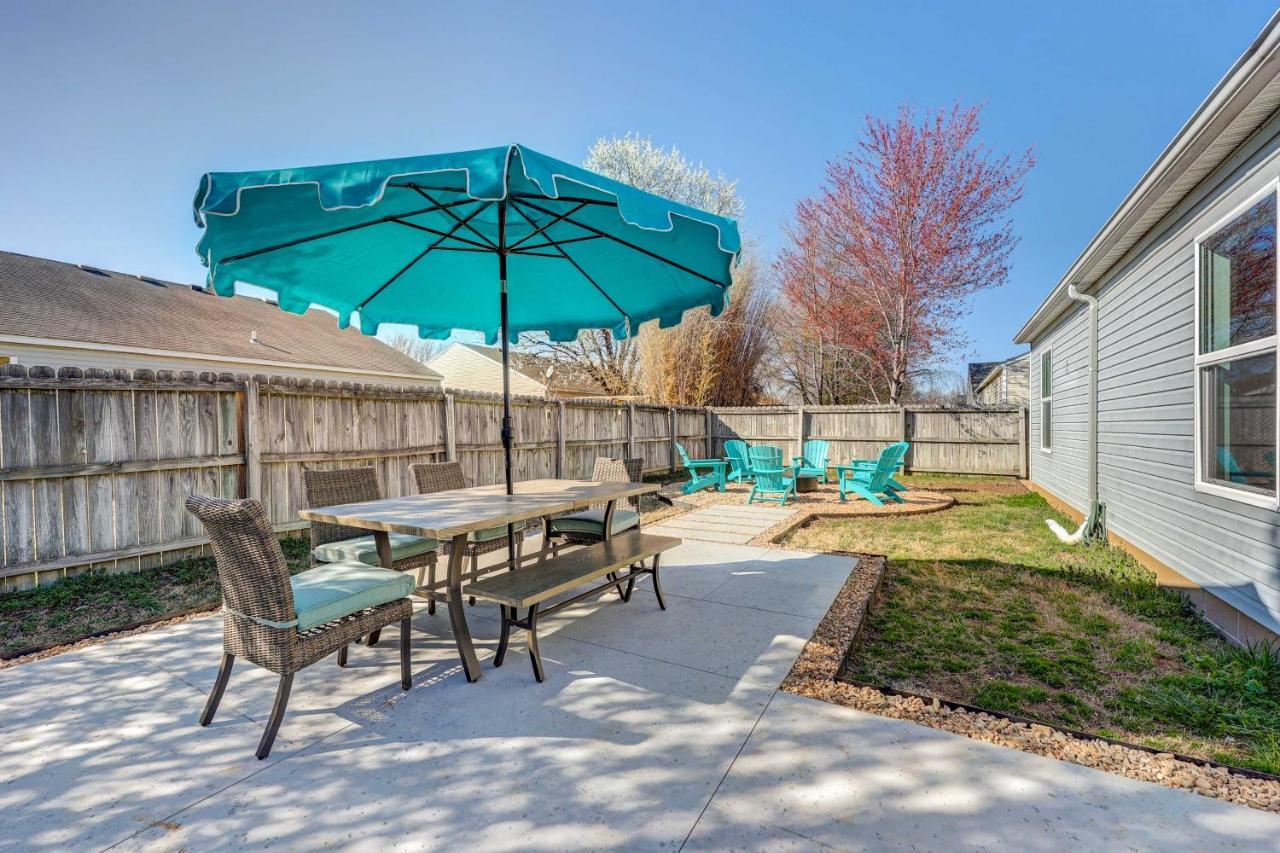 Chic Bentonville Home With Patio And Fire Pit! Exteriér fotografie
